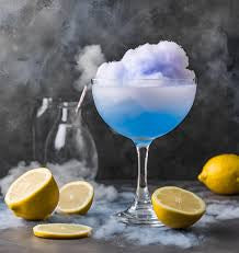 Blue Cotton candy petit